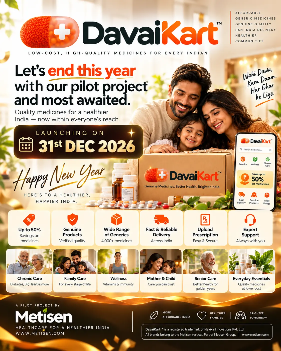 Davaikart™ launch poster